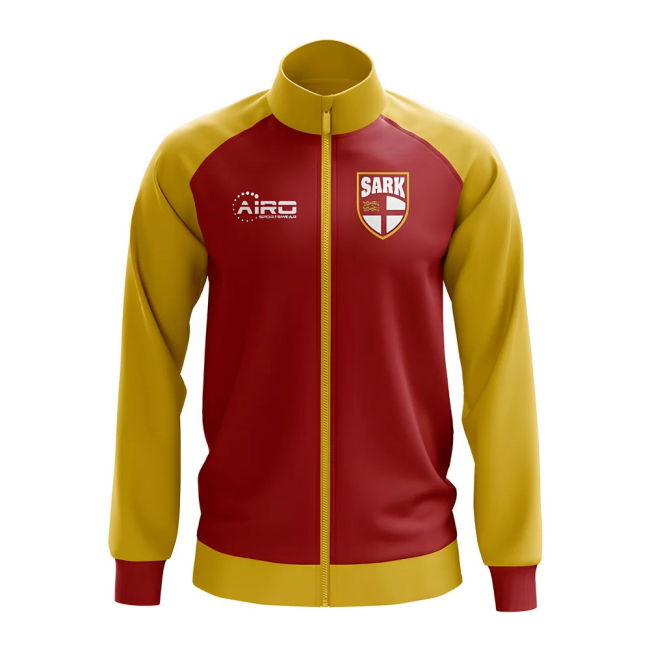 Official Sark Concept Football Track Jacket (Red) High Authentic