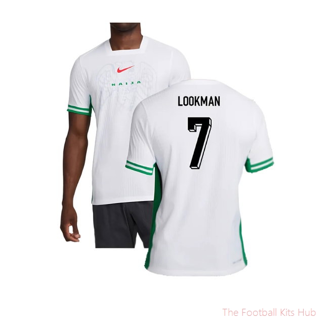 2024-2025 Nigeria Home Dri-Fit ADV Vapor Shirt (Lookman 7)