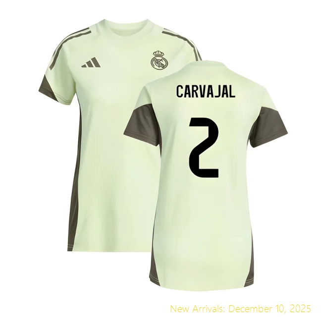 2025-2026 Real Madrid Training Jersey - Authentic Match Day (Carvajal...