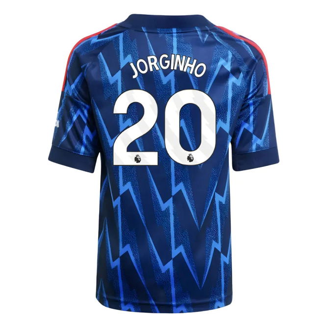 2025 Edition Arsenal Away Match Shirt 2025-2026 (Jorginho 20)