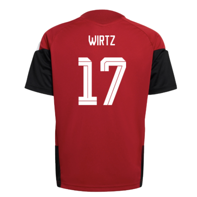 Official Germany 2026-2027 Home Short Sleeve Shirt - Wirtz Winger