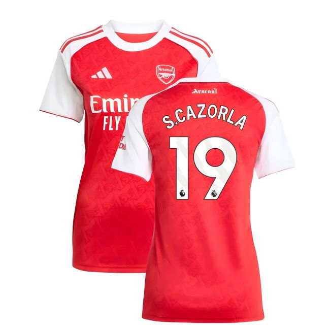 Passionate Arsenal Arsenal Home Shirt Womens S Cazorla #19 Authent...