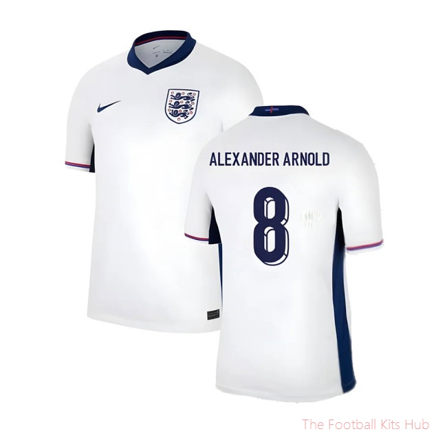 2024-2025 England Home Shirt (Alexander Arnold 8)