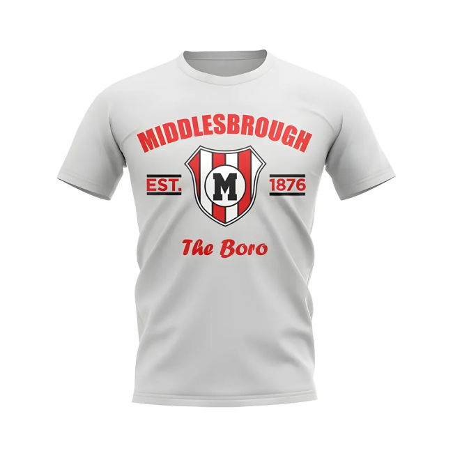 Middlesbrough T-Shirt - White (Men