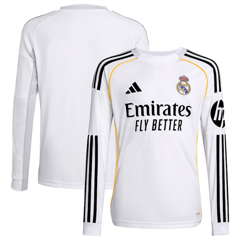 Breathable Real Madrid Youth 2025 Replica Jersey - Authentic Soccer...