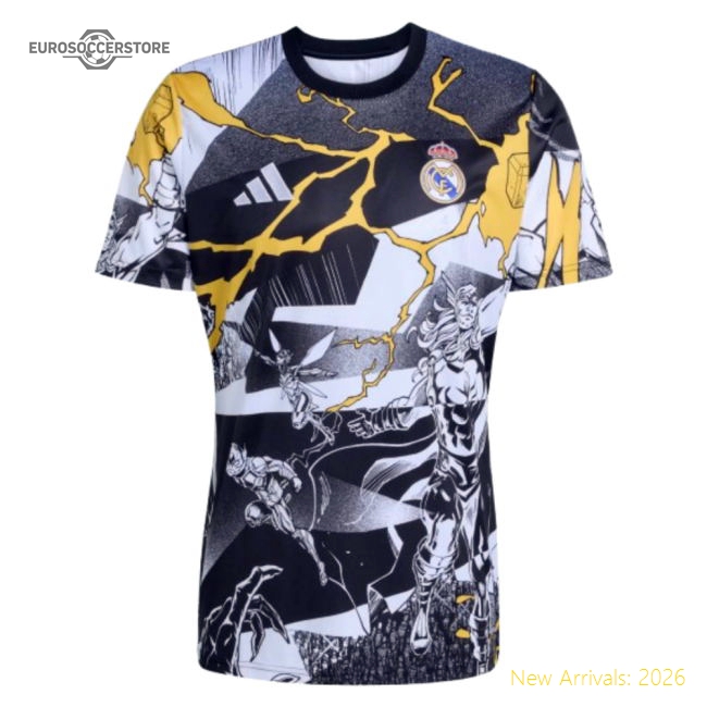 Excellent 2025-2026 Real Madrid Pre Match Shirt (white) - Affordable