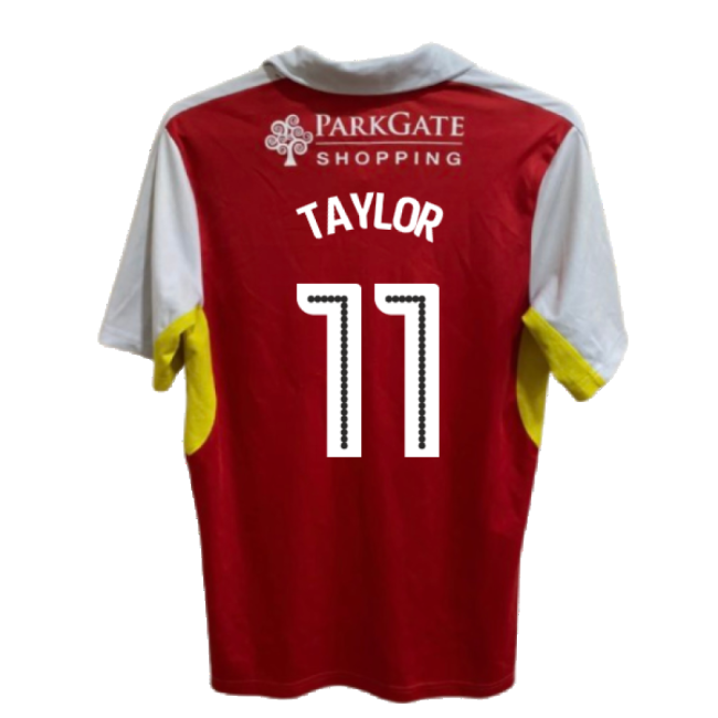 Rotherham 2016-17 Home Shirt ((good) Xl) (taylor 11) - Official Edition