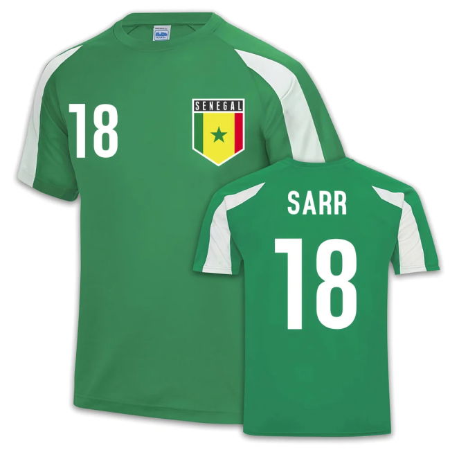 World-Class Senegal Sports Training Jersey (Ismaila Sarr 18)
