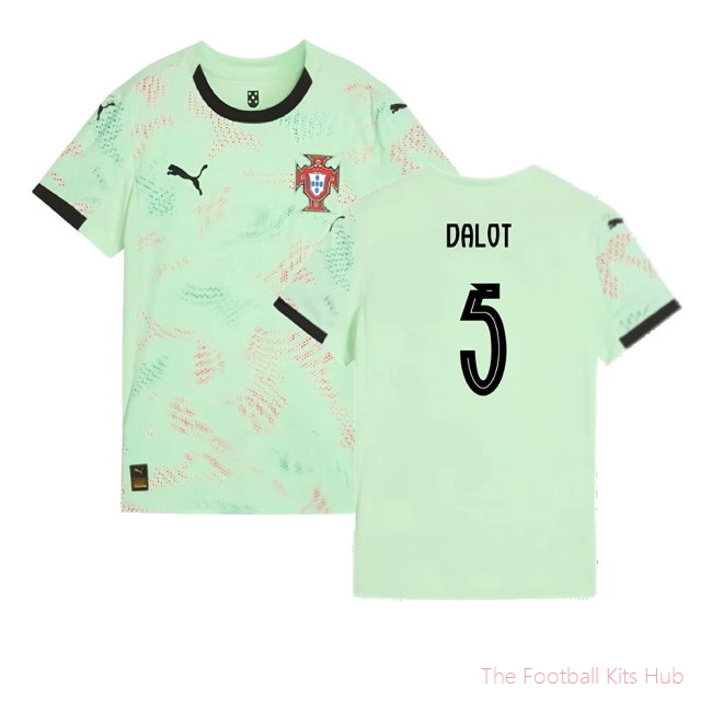 2025-2026 Portugal Womens Team Away Shirt (Ladies) (Dalot 5)