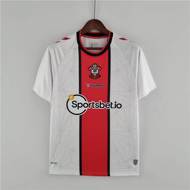 Breathable Southampton 2223 Home White Soccer Jersey shirt