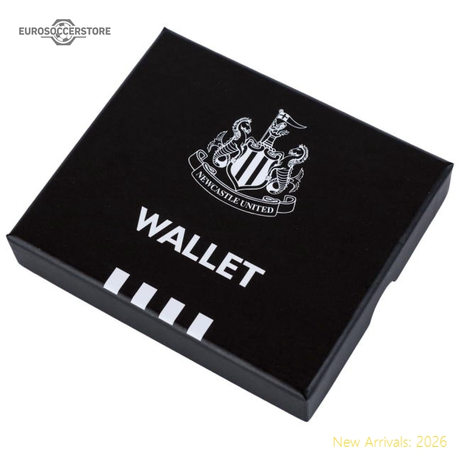 Newcastle United FC Premium Leather Wallet