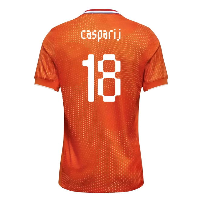 2025-2026 Netherlands Womens Team Shirt (Kids) (Casparij 18)