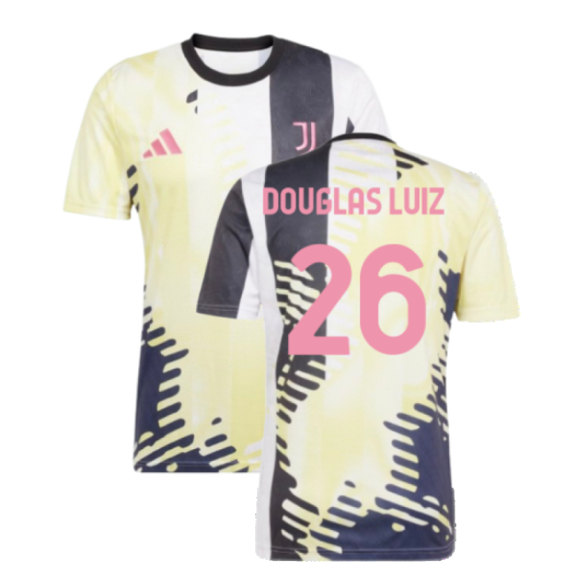 Durable Material Intense Juve Juventus Pre Match Shirt Yellow Doug...