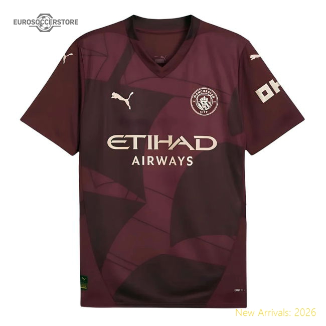 Man City Third Kit 2024-2025 Supporter Wear Jersey
