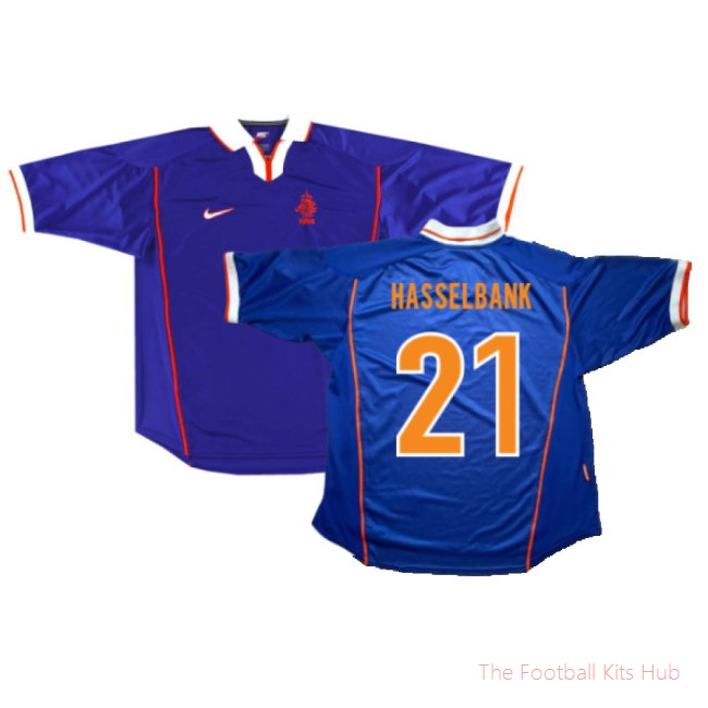 Holland 1998-00 Away (S) (Excellent) (Hasselbank 21)