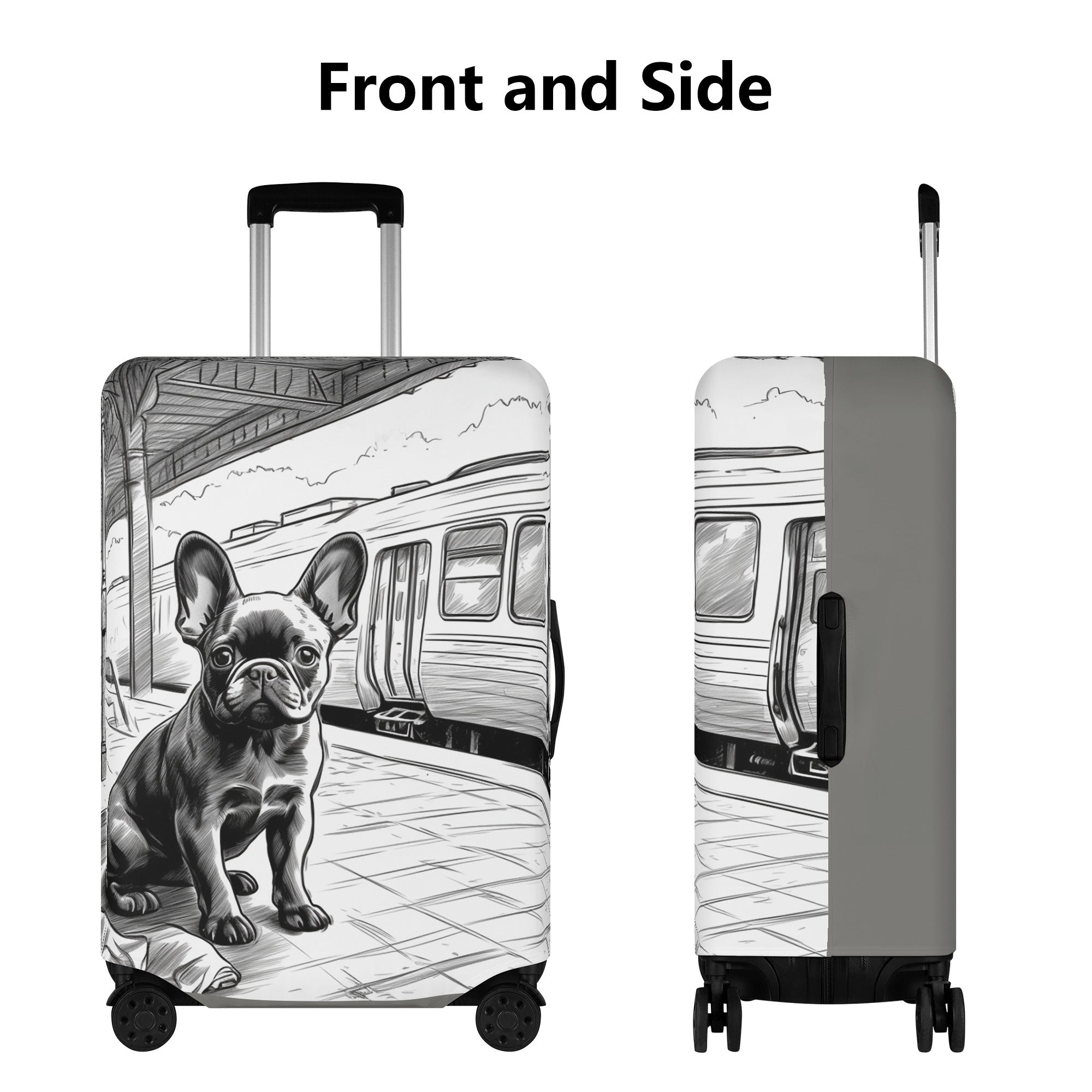 French Bulldog Dixie Luggage Cover Practical Pet Supply