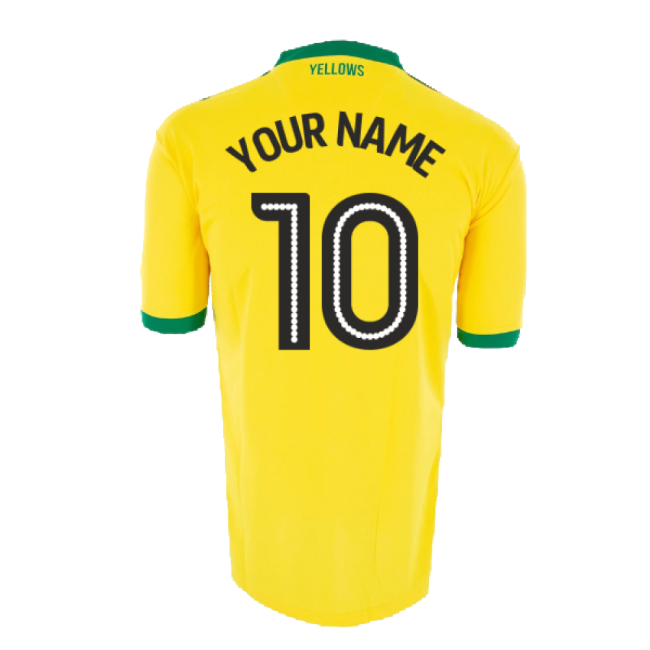 Replica 2025-2026 Norwich Home With Retro Design - Golden Boot Winner
