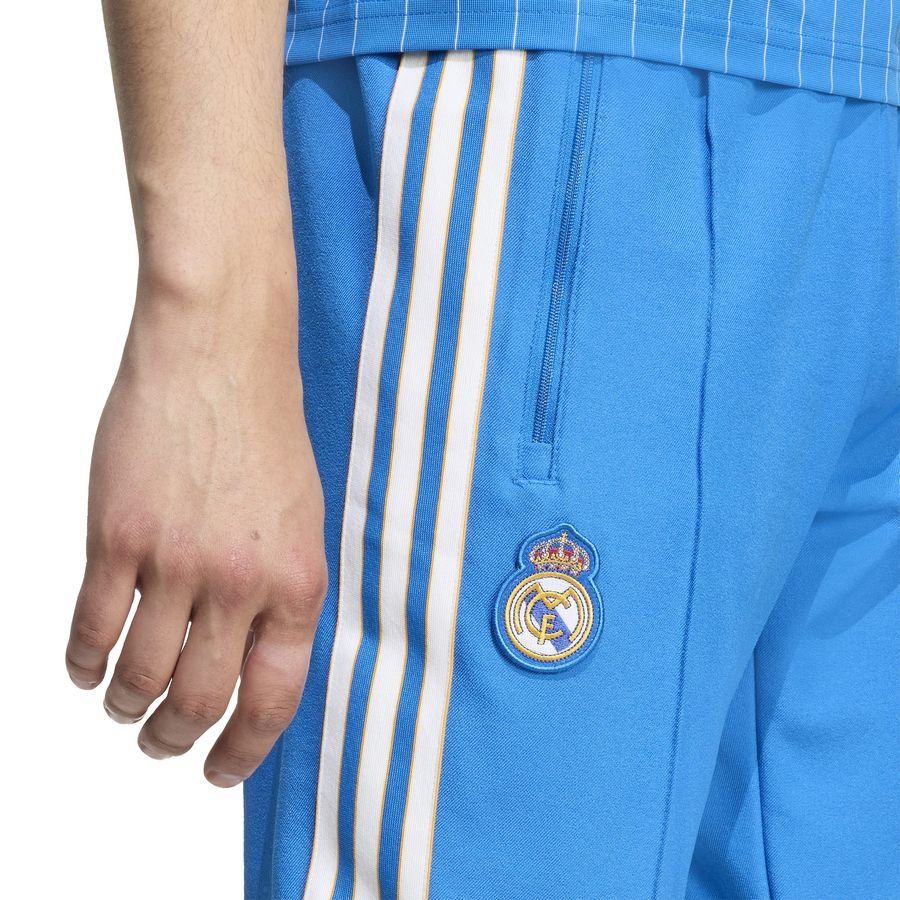 Real Madrid Training Trousers Terrace Icons Blue Bird/pure White