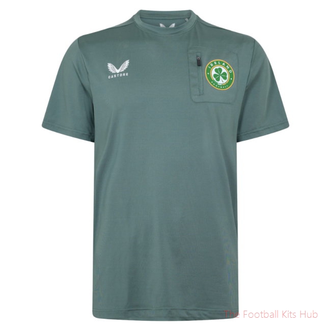 2025-2025 Ireland Pocket T-Shirt (Green) (Your Name)