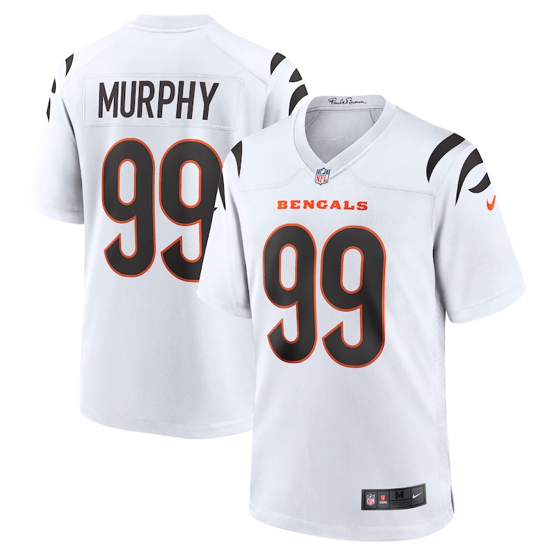 None Myles Murphy CIN Bengals Retro High-Quality Jersey for NFL Fans