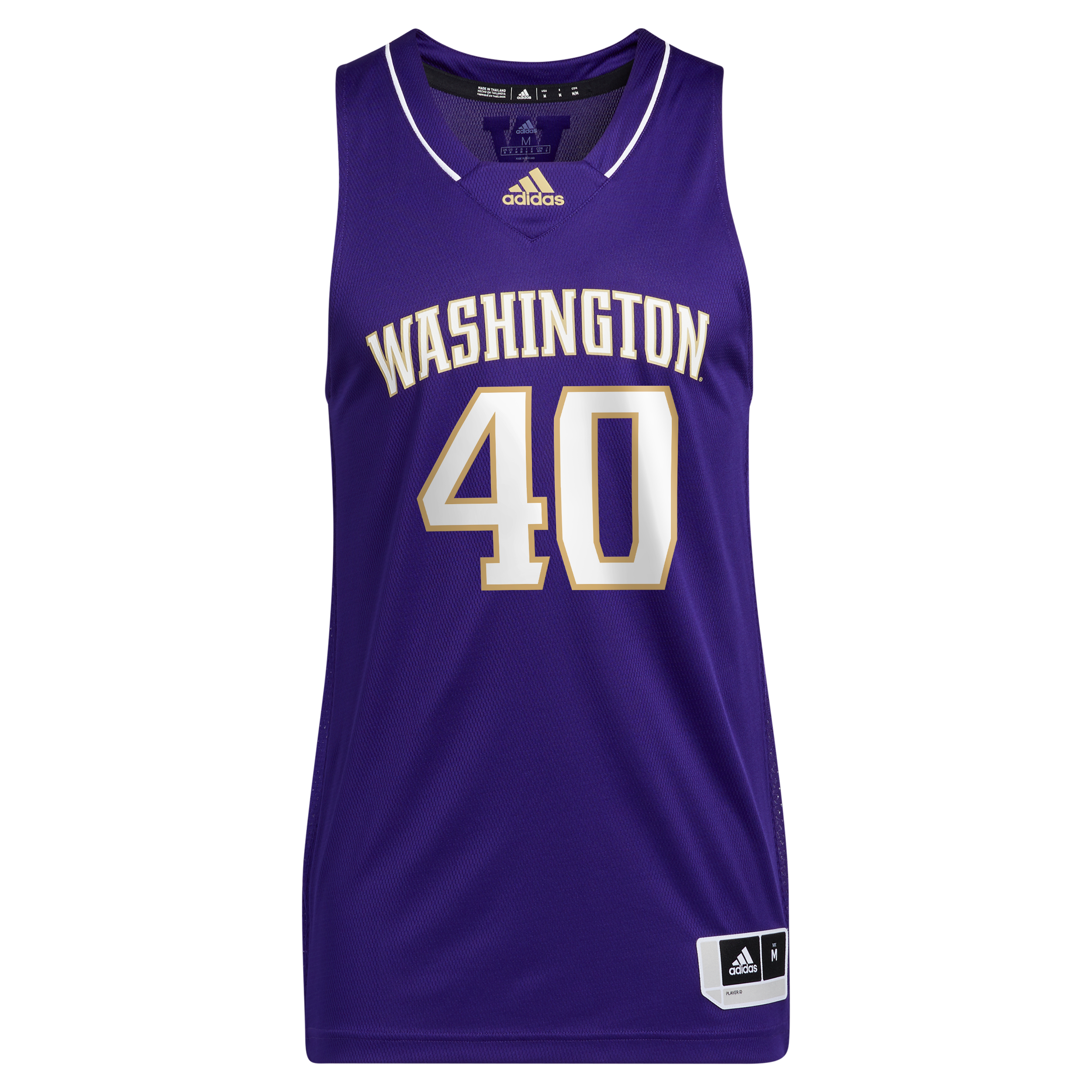 Chris Welp Washington Huskies adidas Retired Player Jersey - Purple