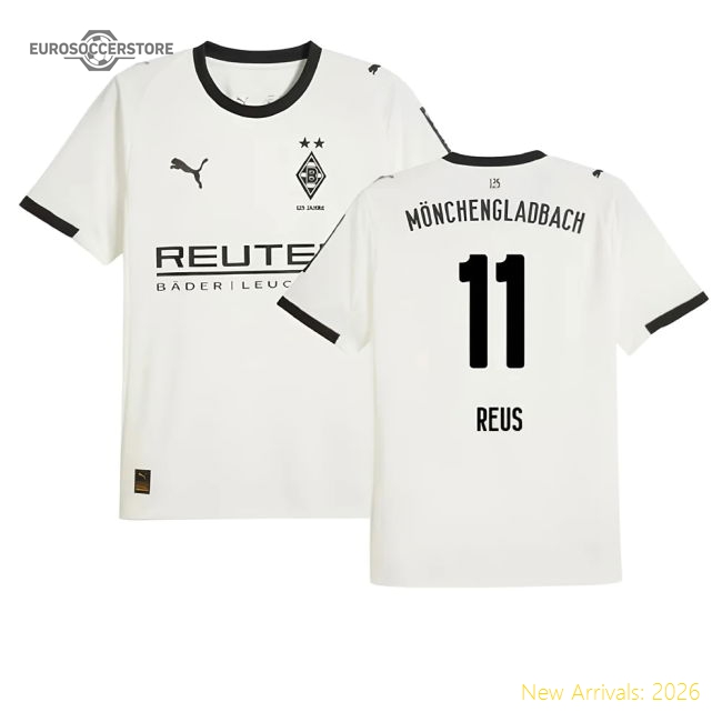 Performance 2025-2026 Borussia Mgb Home Shirt (Reus 11)