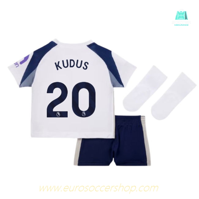 2025-2026 Tottenham Home Baby Kit (Kudus 20)