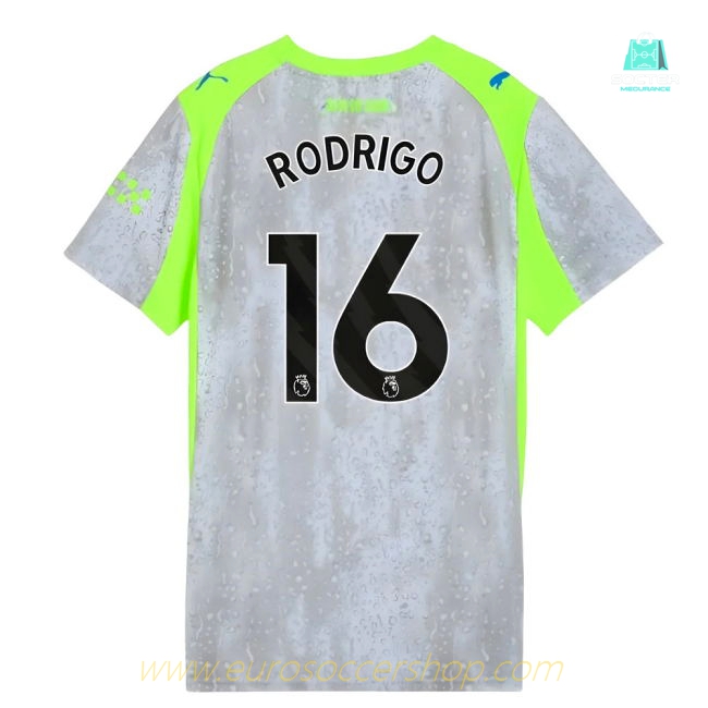 2025-2026 Man City Third Shirt (Womens) (Rodrigo 16)