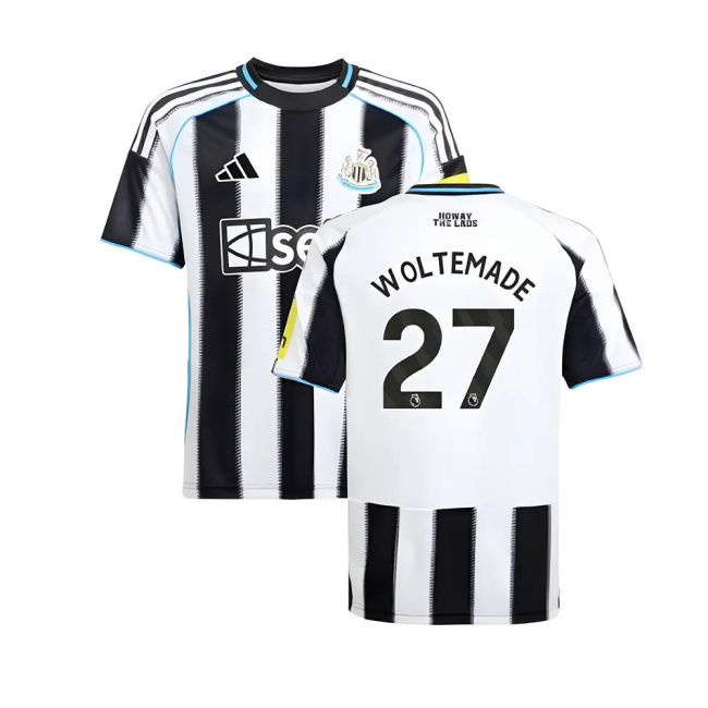 Newcastle 2025-2026 Shirt (Kids) (Woltemade 27) (Kids) | Budget Fri...