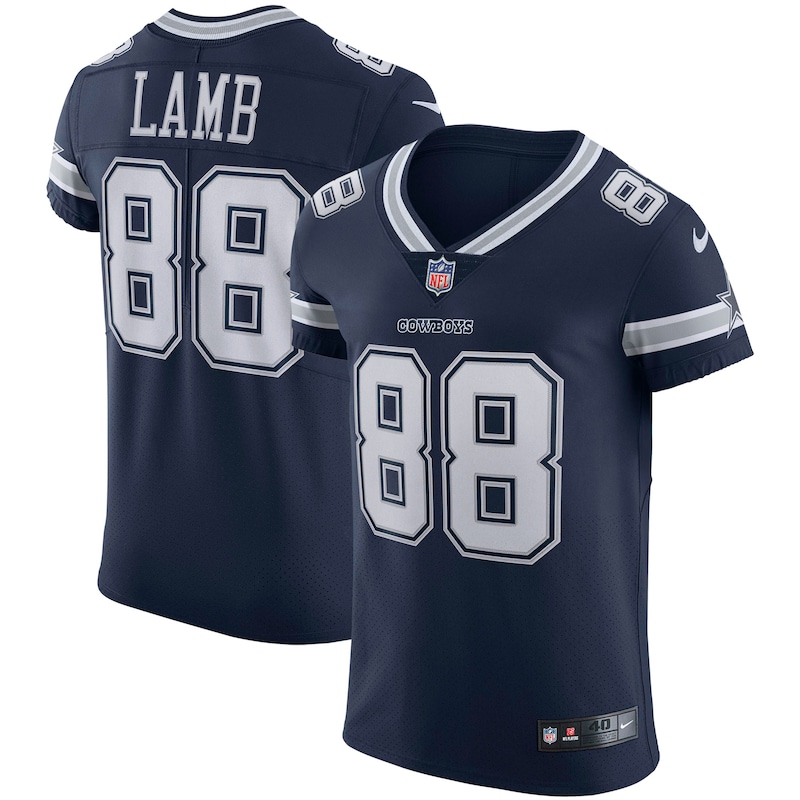 None CeeDee Lamb DAL Cowboys Vintage Great Value Jersey for NFL Fans