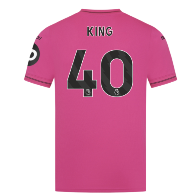 2025-2026 Wolves Goalkeeper Away Shirt (Pink) (King 40)