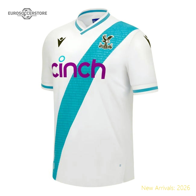 Authentic 2023-2024 Crystal Palace Away Shirt - Premium Quality Baby