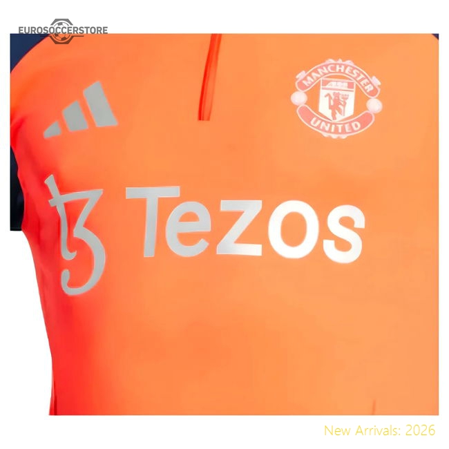 Premium Performance Elite 2024-2025 Man Utd Training Top Red