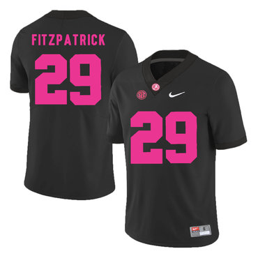 Men's Alabama Bama Black 2017 college football Minkah Fitzpatrick #29