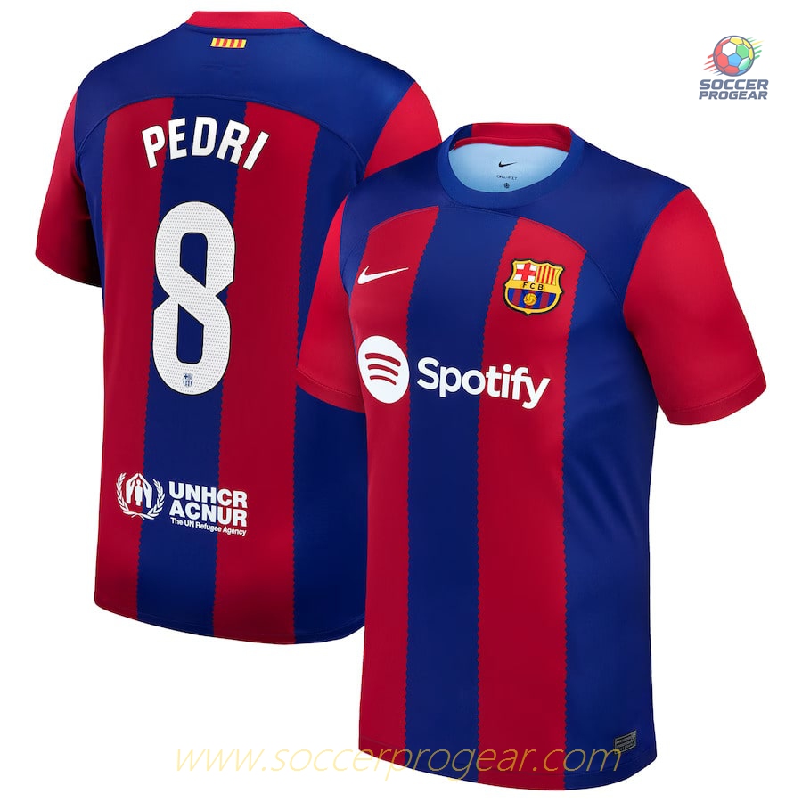 Barca Team Shirt 2023 2024 Home Pedri