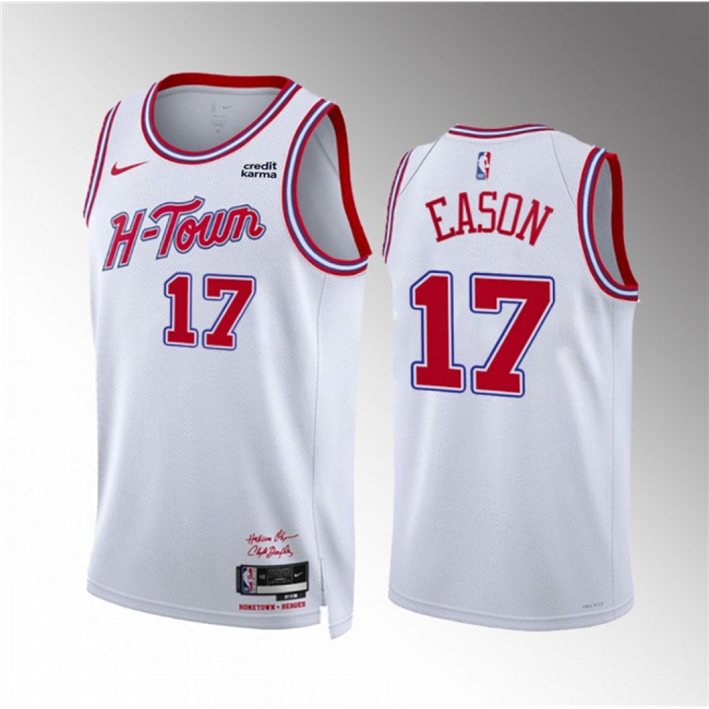 Houston Rockets 17 White Jersey City Edition - Game Day Essential