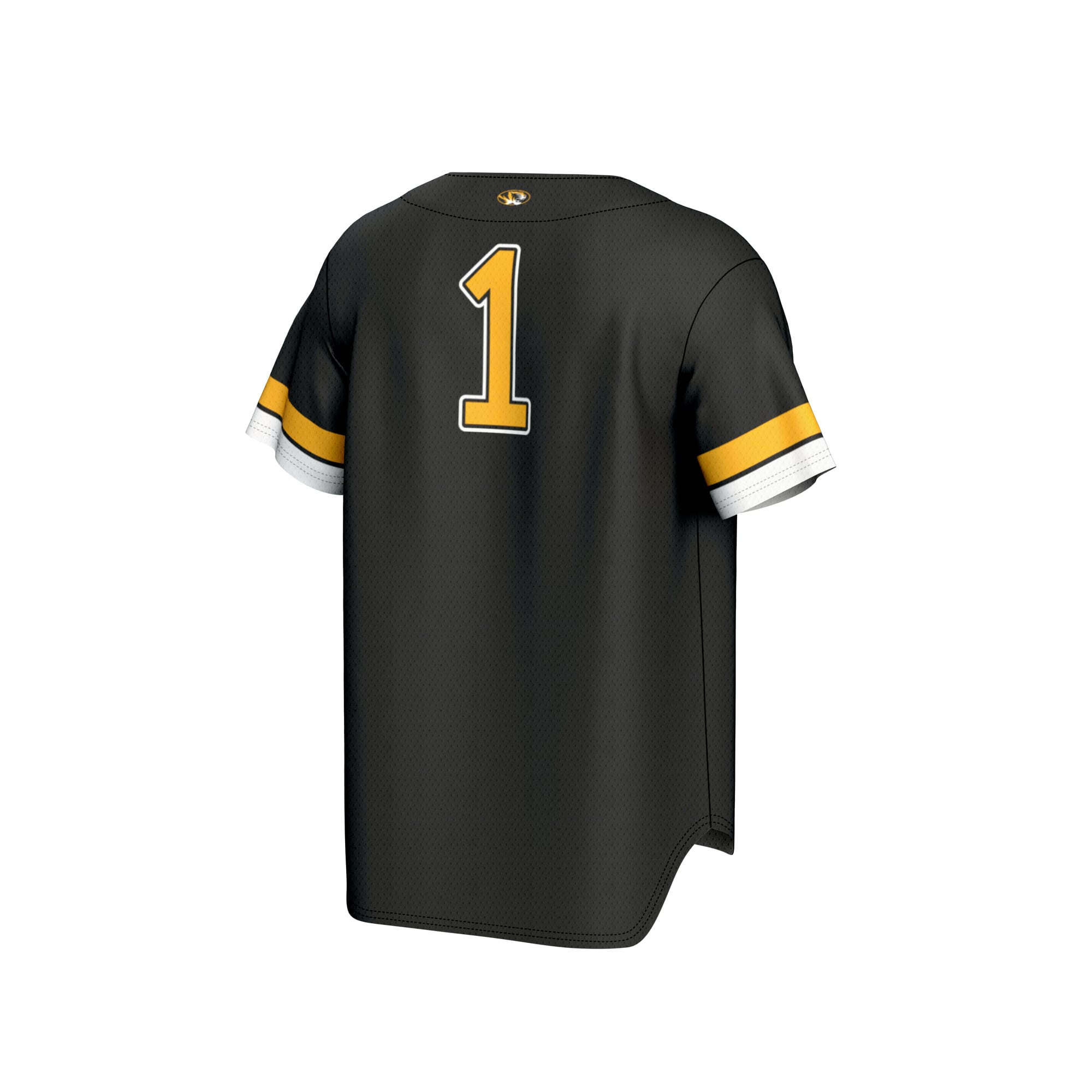 #1 Missouri Tigers GameDay Greats Youth Lightweight Collegiate Baseball Fashion Jersey - Black