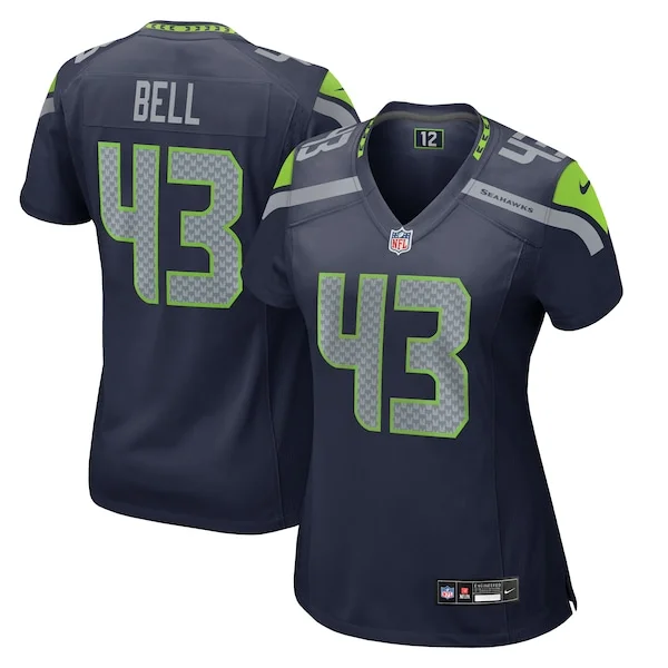 Seattle Seahawks Game NFL Jersey - Navy | Performance Football Apparel