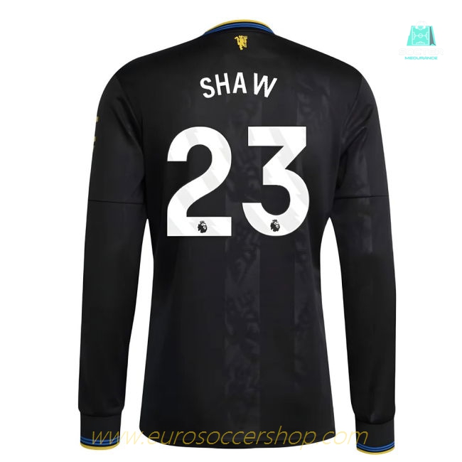 2025-2026 Man Utd Long Sleeve Third Shirt (Shaw 23)