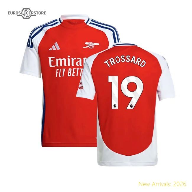 Arsenal 2024-25 Home Fan Version For Kids (Trossard Game Day Jersey