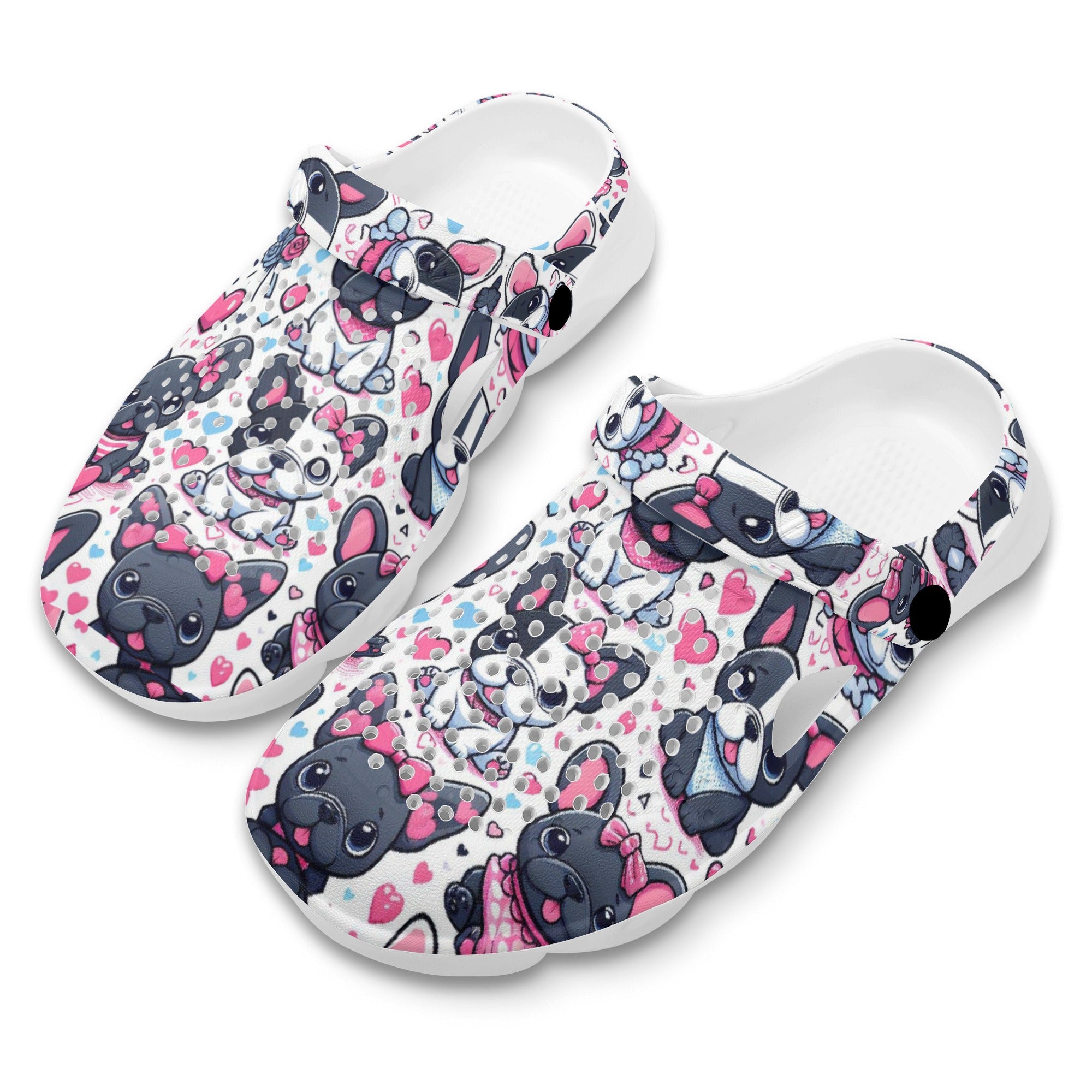 French Bulldog Summer Hollow Out Clogs For French Bulldogs | Comfort Fit