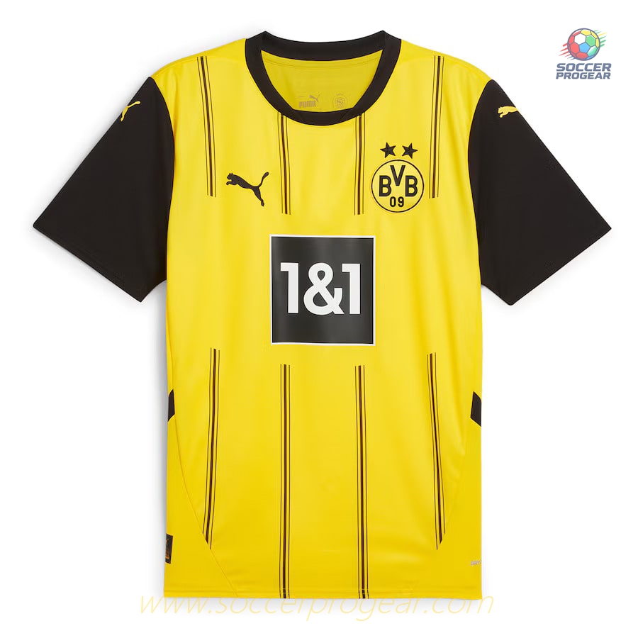 BVB Dortmund Youthren's Home Football Soccer Jersey Soccer Jersey 2024/25 Collection
