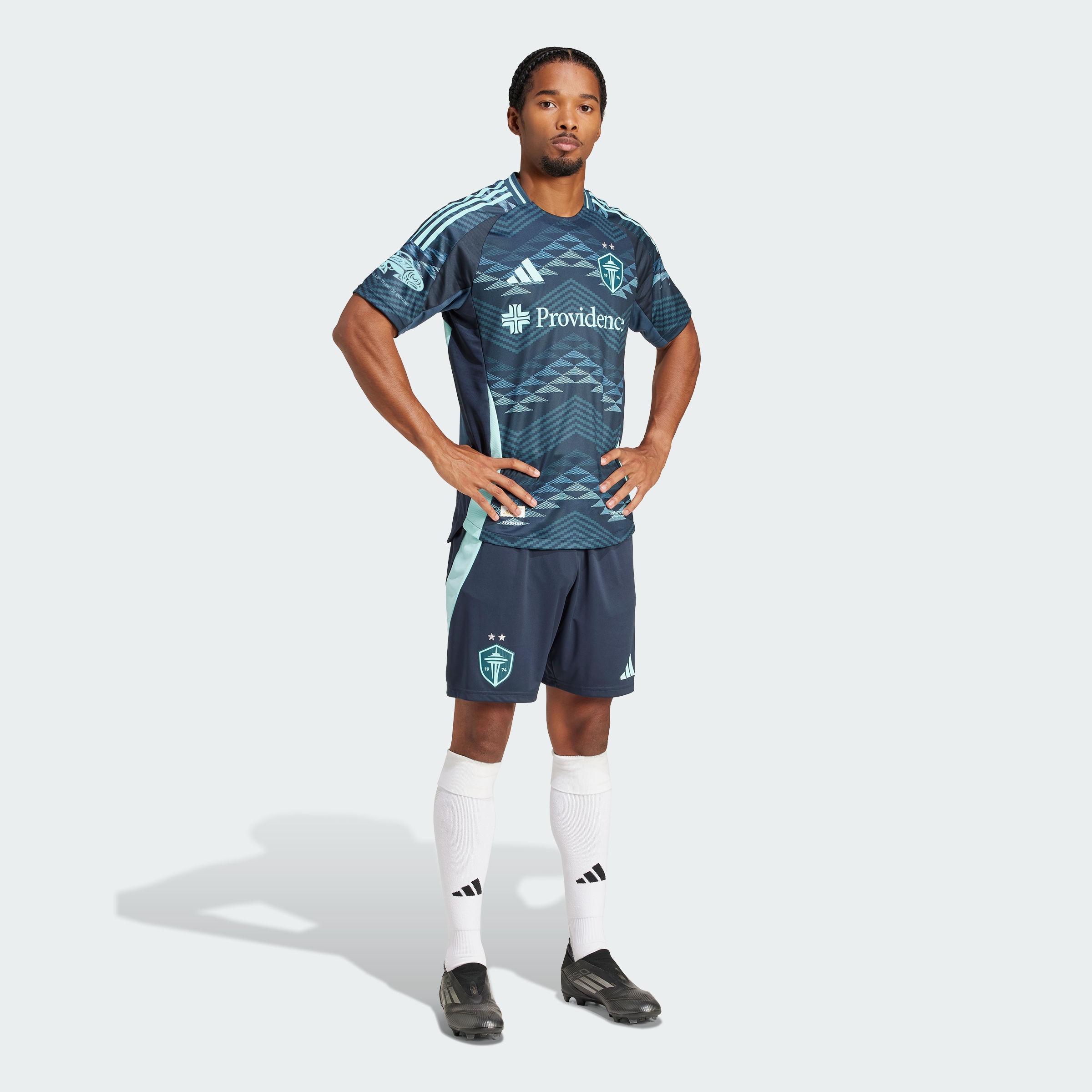 [SD] Seattle Sounders FC 2025 The Salish Sea Kit Authentic Jersey - Blue