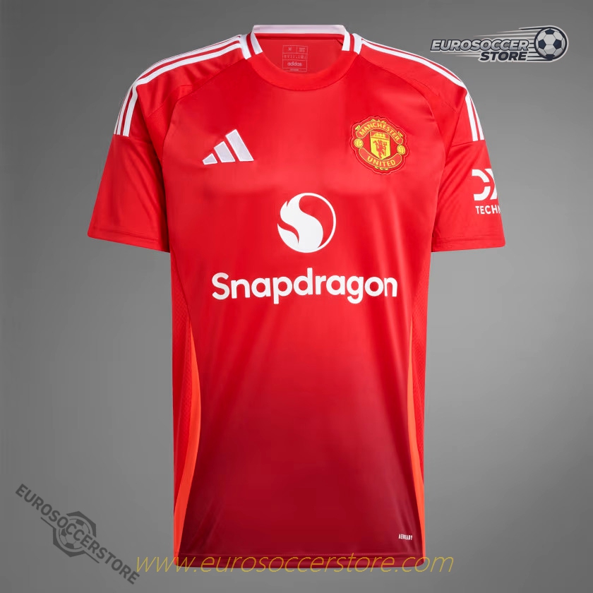 Manchester United's AMRABAT 4 Home Jersey for the 24-25 season.