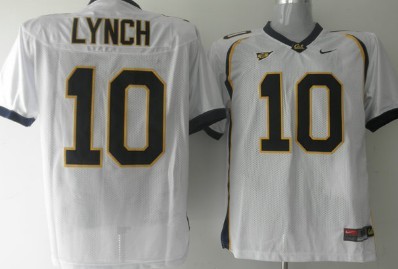 Men's None White 2024 game day Lynch White #10 away jersey Jersey