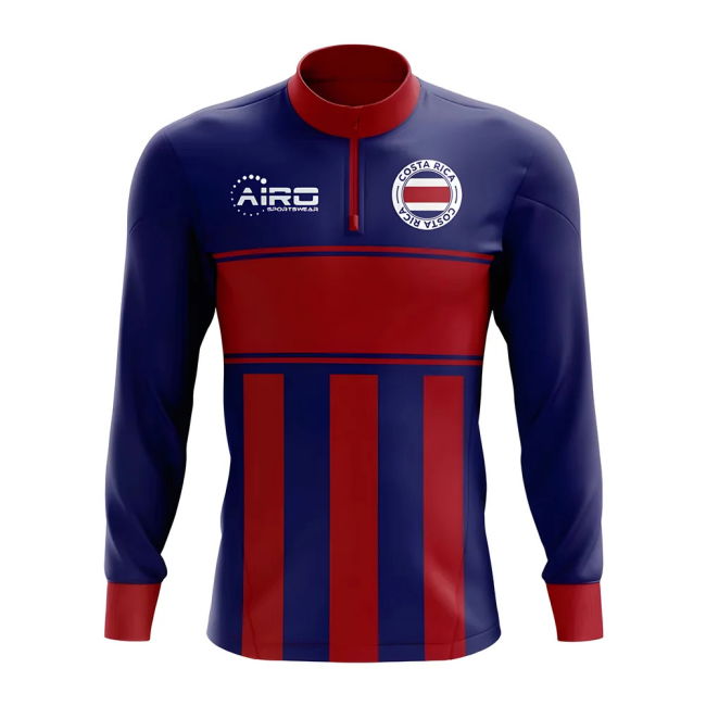 Fan-Favorite World-Class Costa Rica Concept Football Half Zip Midlayer