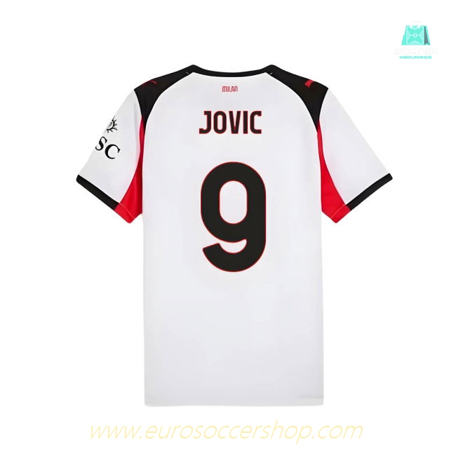 2025-2026 AC Milan Away Shirt (Jovic 9)