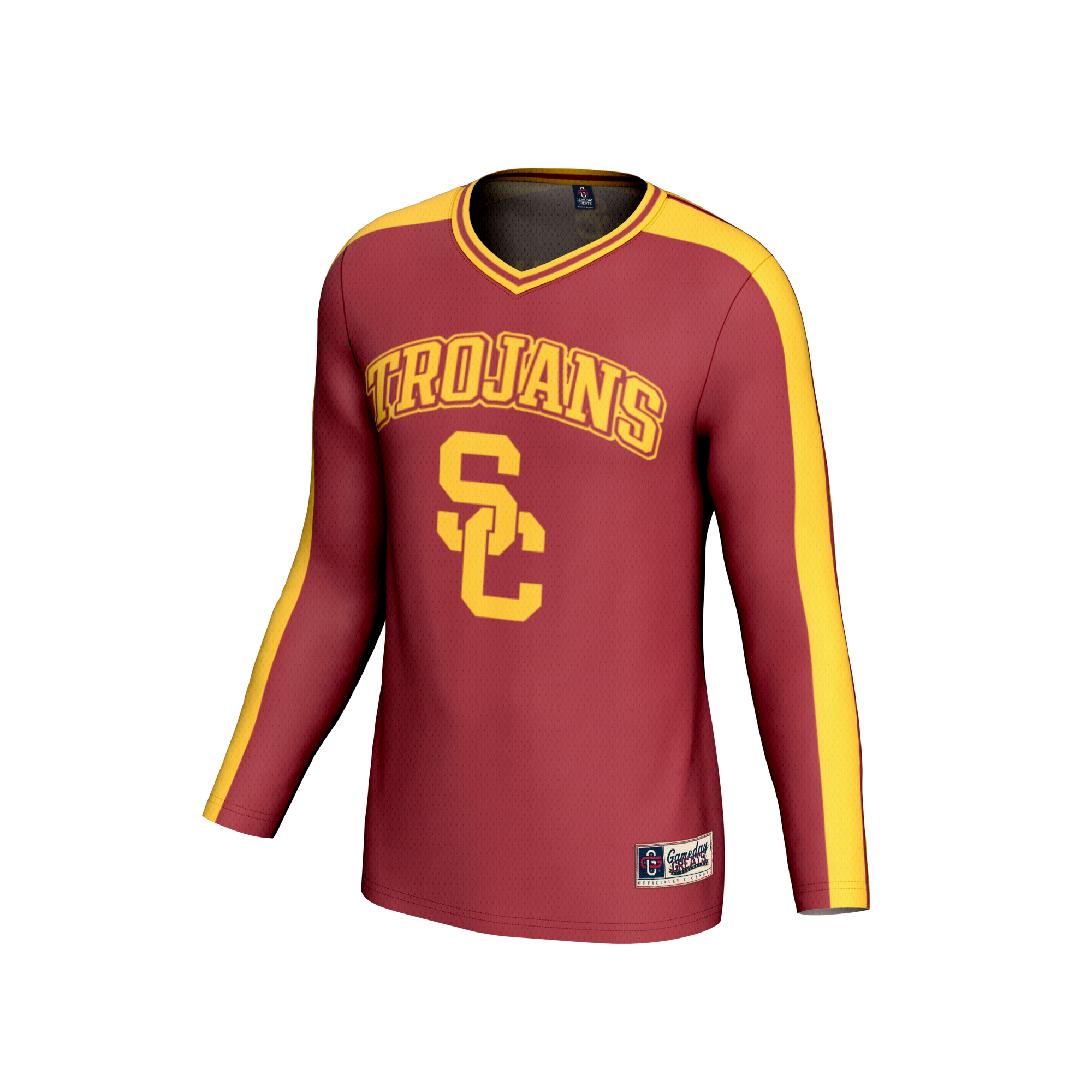 [NJP] USC Trojans GameDay Greats Unisex NIL Pick-A-Player Collegiate Women's Volleyball Lightweight Fashion Jersey - Cardinal