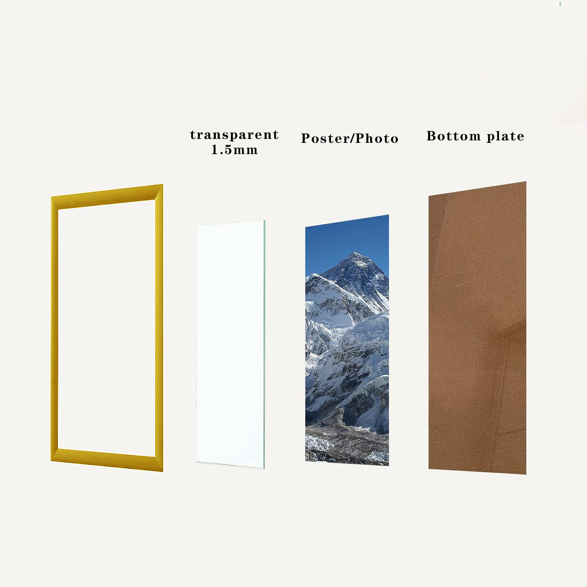 Vertical Framed Poster • Wall Decoration Casual Wear | Trendy Style