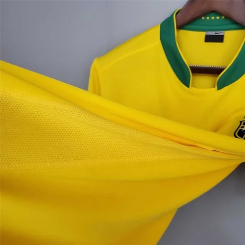 Premium 2006 Brazil Jersey Retro World Cup With Collector's Item